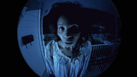 恐怖电影的经典片段