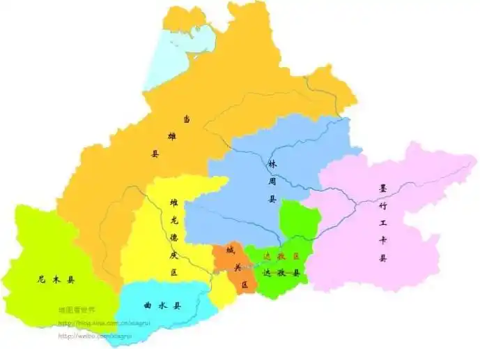 拉萨市     三区,五县