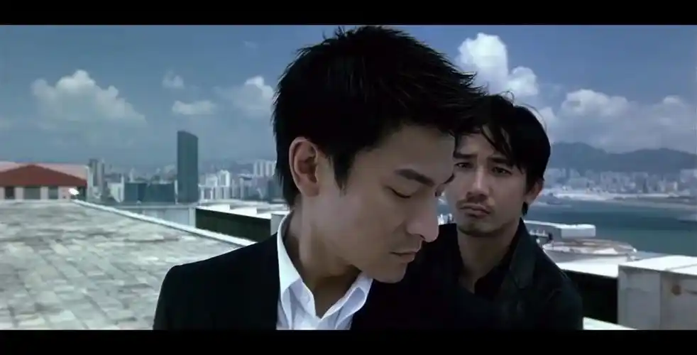 无间道天台片段