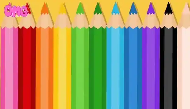 「英语单词」color pencil  彩笔 彩色铅笔