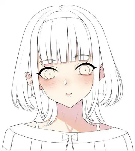 二次元脸部空空不知道画可以添加什么?3招学会脸部皮肤上色法!