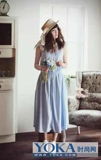 夏日斗美新招术 森女派长裙秒杀眼球