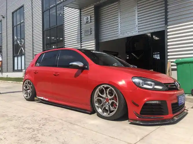 airbft气动避震李洋分享高尔夫6改装空气悬架作用好处