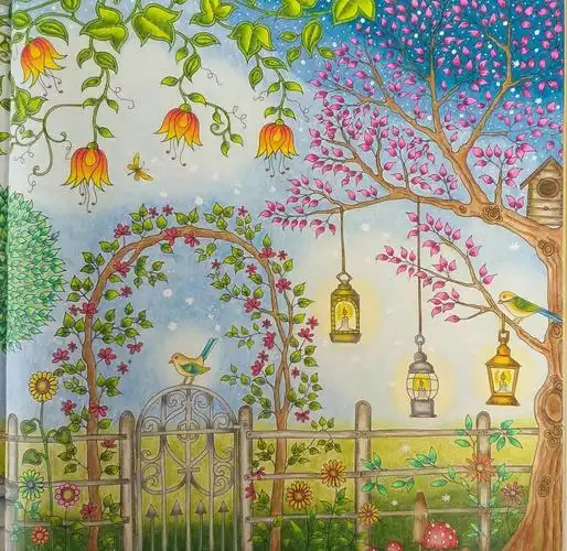 《秘密花园》重温,新涂色体验!