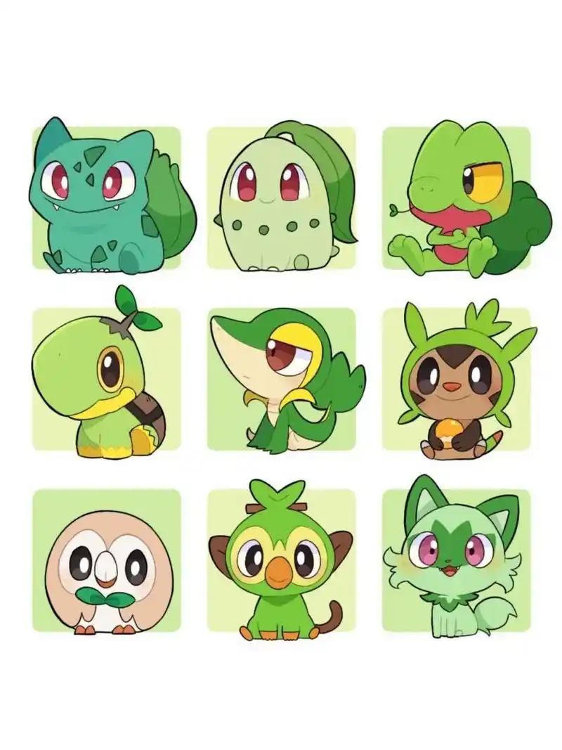 宝可梦御三家 你pick谁