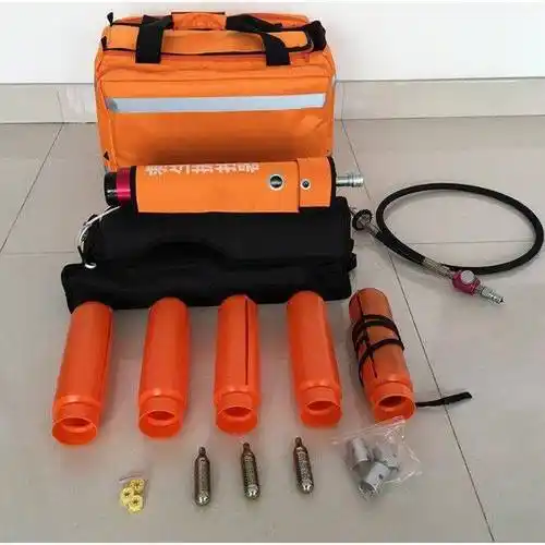 100米远程急救救生绳韩式抛绳枪水陆两用抛投器韩式抛绳枪