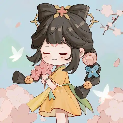 q版王者荣耀蔡文姬 新皮肤花朝如约