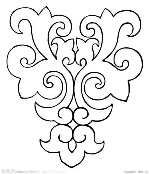 中国风边框简笔画中国风边框简笔画图片传统美德简笔画孝是中华民族的