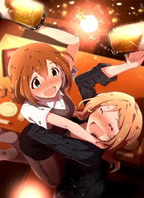 p站美图推荐——醉酒少女特辑