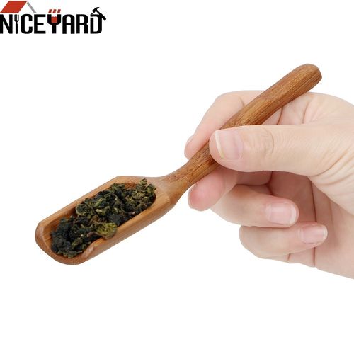natural bamboo tea scoop high quality tea leaves chooser hol
