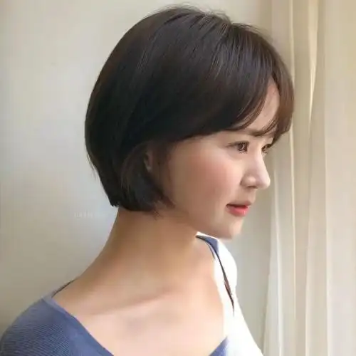 简单又时尚的挂耳短发,清爽利落又好看-时尚-打赏天使