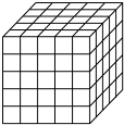 将一个5×5×5的正方体分割成若干个3×3×3,2×2×2和1×1×1的小