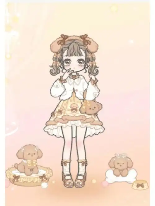 盘点装扮少女里我超爱的那些套装7