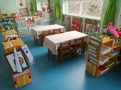 让环境与幼儿"对话"——白水洋镇中心幼儿园环境创设评比