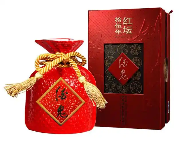 酒鬼酒系列红坛十五年酒鬼酒52度馥郁香型白酒湖南名酒