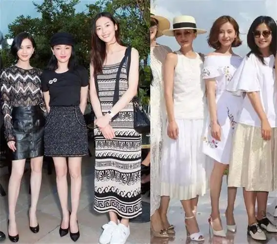 身材娇小,和周迅同框差不多高!刘诗诗是怎么"伪装"成高个子的