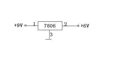 展开全部 不能串电阻,可以用三端稳压器7806,电路如下图:  本回从由