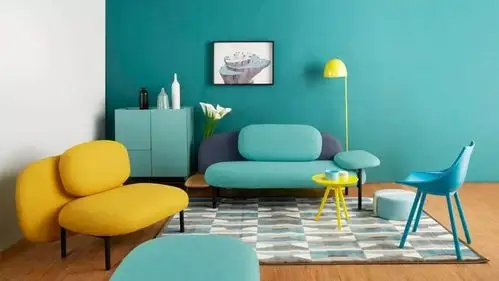 客厅的混搭撞色沙发怎么搭配我来教你