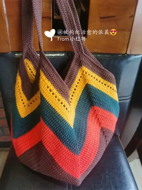 钩针菜篮子包包