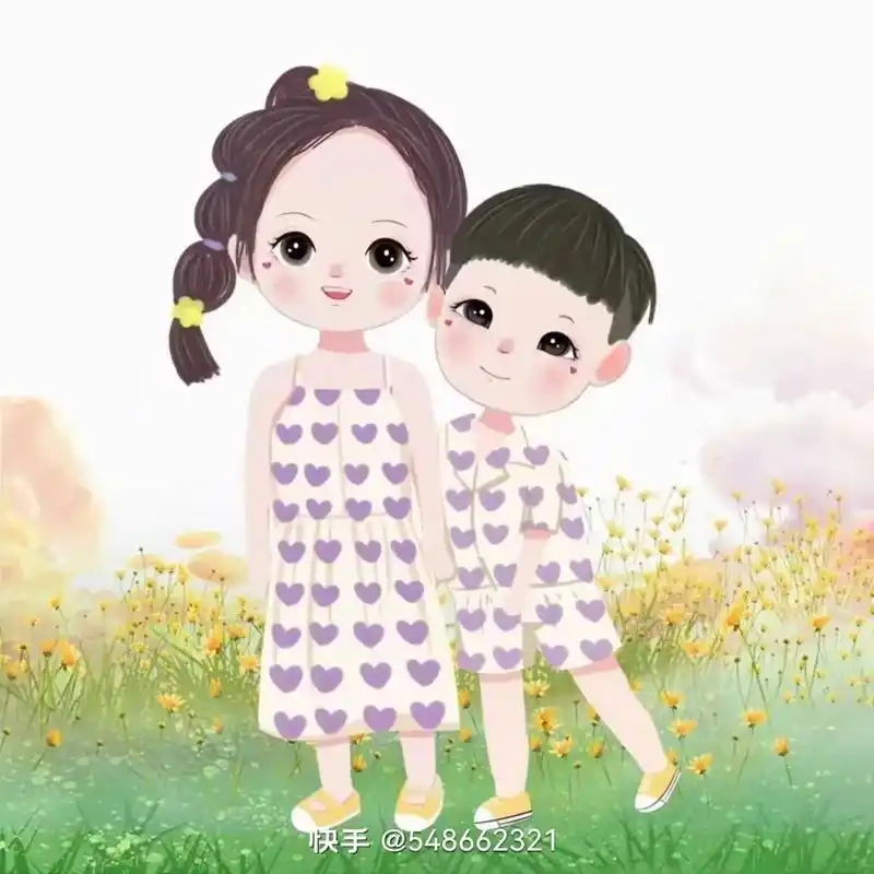 姐弟头像 - 开心果 - 抖音