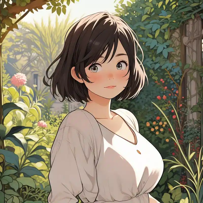 看看这些超级可爱的微胖姑娘漫画头像,是不是超级迷人呀?