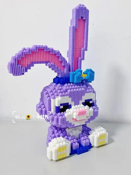 星黛露微颗粒积木77图纸教程分享