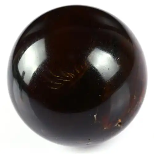 32.34克【强荧光】罕见翳珀 精美缅甸珀翳珀圆珠