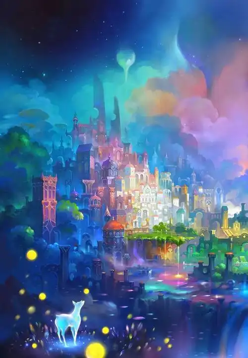 梦幻清新风ps手绘板插画10节课报名啦画出如梦如幻的场景吧