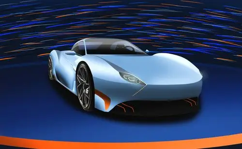 基于意大利超跑的流线型车身设计尝试