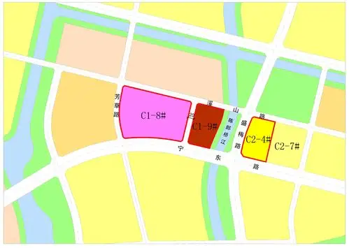 《东部新城核心区以东片区控制性详细规划局部调整》(c1-8#/9#地块和