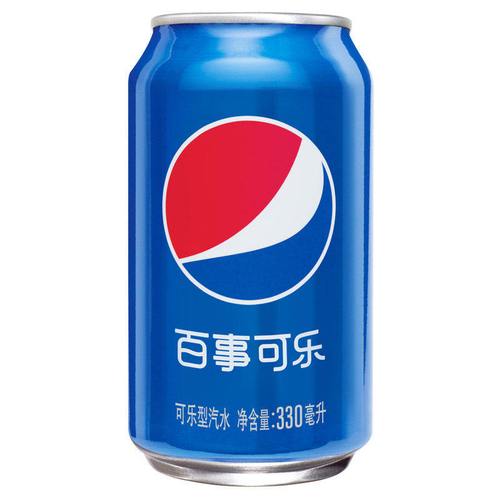 6罐百事可乐 330ml*6听装碳酸汽水饮料罐装 自营