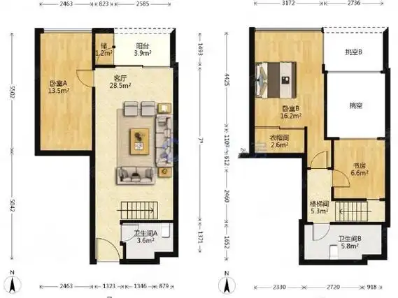 深圳南山华侨城瑧湾汇瑧湾汇 3室2厅2卫 高层,南向,全新精装出租房源