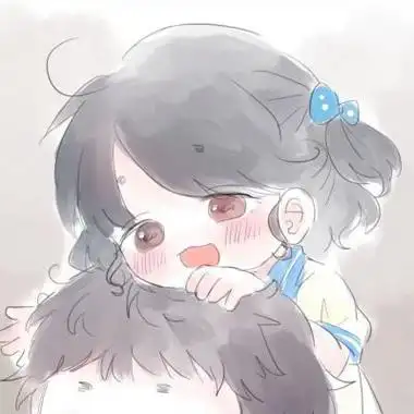 超可爱好看的手绘卡通情头图片 小众不易撞的萌系情侣头像合集_情侣