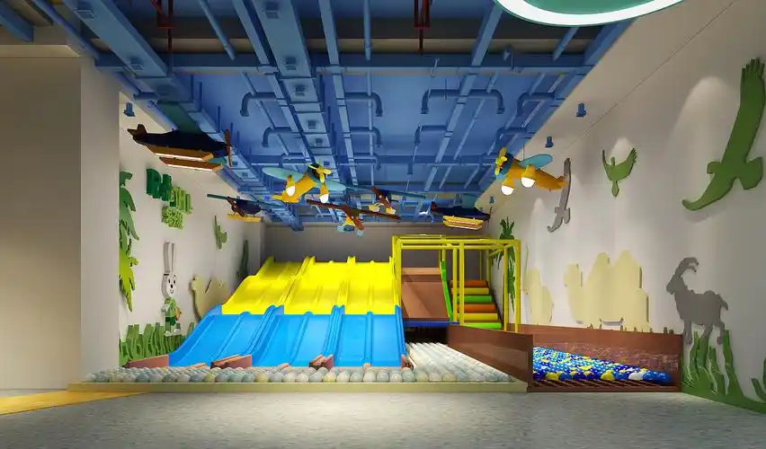 杭州室内儿童乐园设计,专业的乐园装修公司,快乐的时光值得被延长