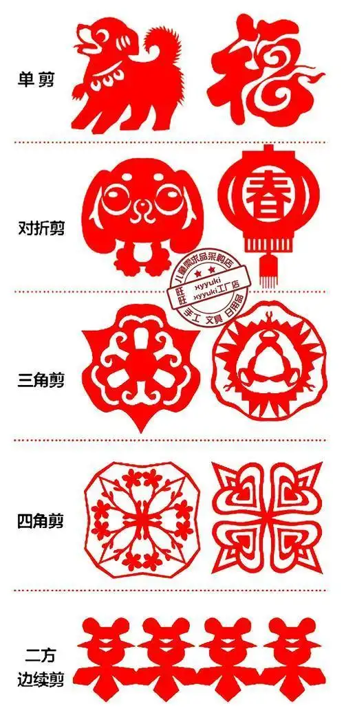 金猪旺福 吉祥如意耿延祯老师猪年剪纸作品欣赏简约福猪报春猪年剪纸