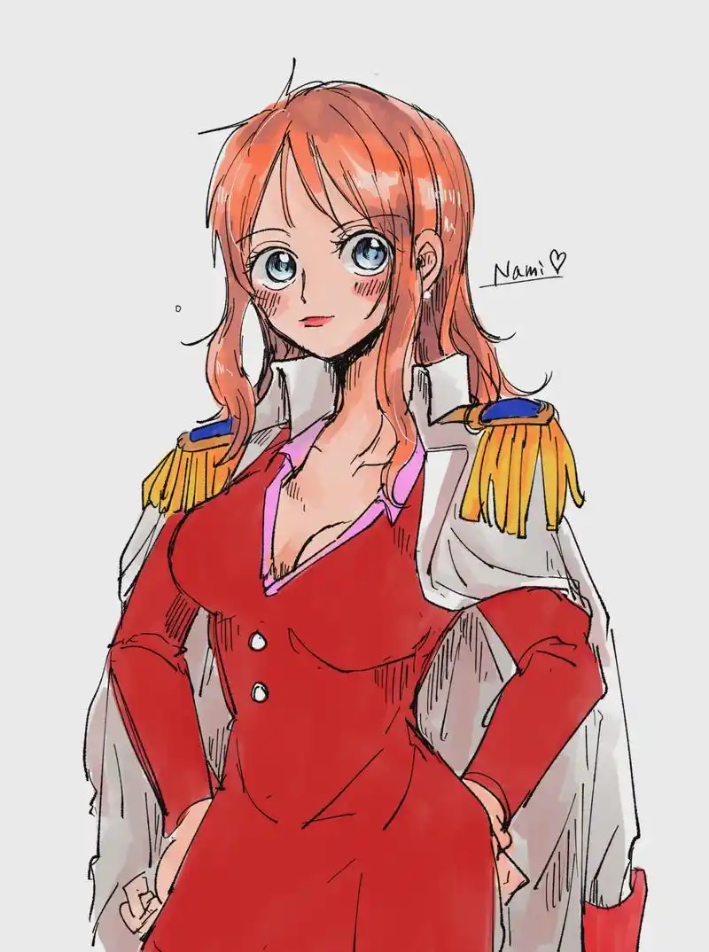 海贼王同人插画,超适合做头像,画师もみじ笔下的草帽团