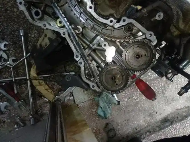 11年昌河铃木北斗星14发动机正时安装图