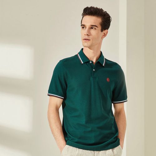 雅戈尔旗下ceo系列夏季男士短袖t恤纯棉翻领polo衫zswp520020pfa