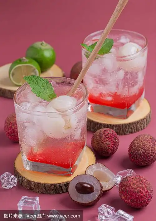 荔枝多汁饮料