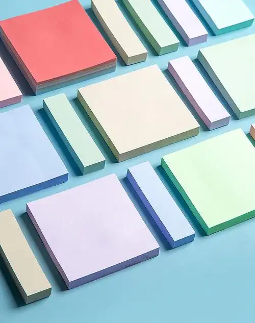 便利贴粘性强小条学生用可粘贴便签贴纸网红ins风记号贴色系便签本高
