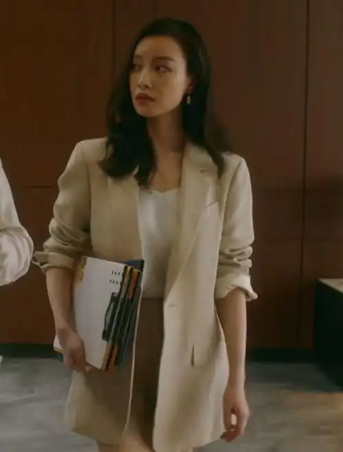 流金岁月朱锁锁倪妮同款西装外套气质休闲西服西裤西装