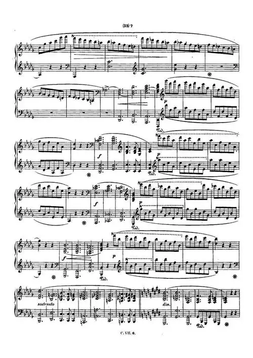 肖邦 钢琴谐谑曲 chopin scherzo no 3 升c小调 op 39