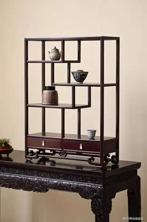 文房雅器,博古清玩,明式博古架