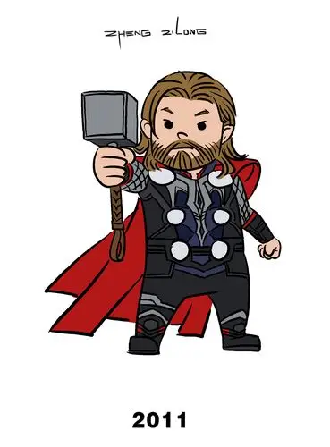 十年 雷神造型变化