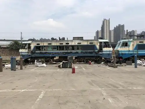 韶山8型火车头报废