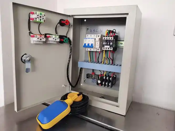 控制三相水泵浮球液位380v电压自动水位一控水泵