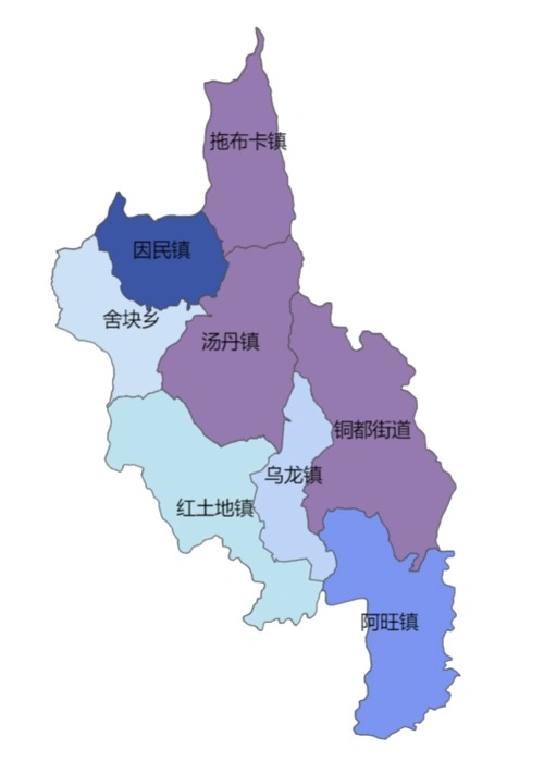 先上一波效果图(昆明市东川区)