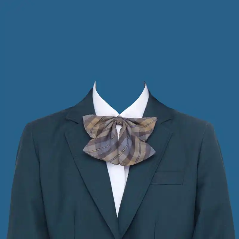 超全海马体天真蓝西服装证件照衣服服饰模板 给大家送上一些高清素材