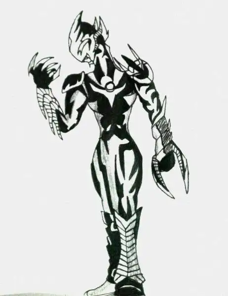 时空破坏神赛刚简笔画视频