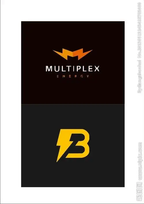 闪电logo矢量图__企业logo标志_标志图标_矢量图库_昵图网nipic.com